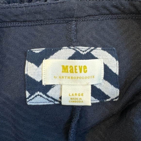 Maeve by Anthropology Blue Bubble Sleeve Sweater (L) - Picture 5 of 6